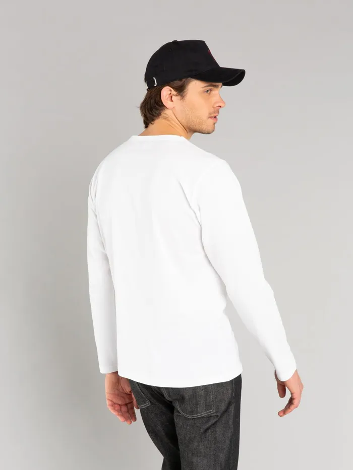 Men Agns B Artist039s Collection White Long Sleeves Coulos Star Tshirt