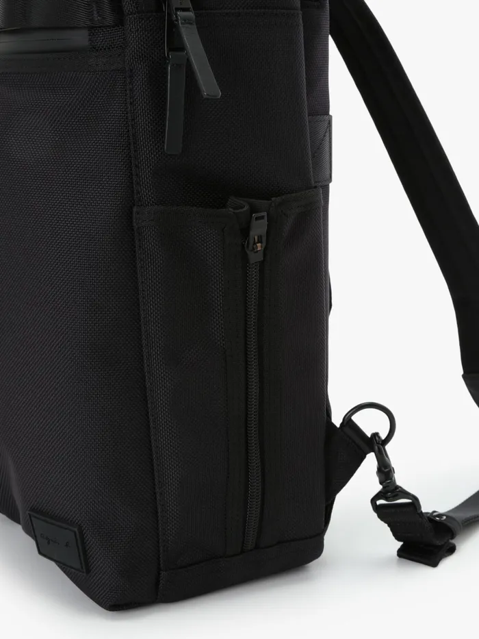 Men Agns B Backpacks Black Cotton Backpack