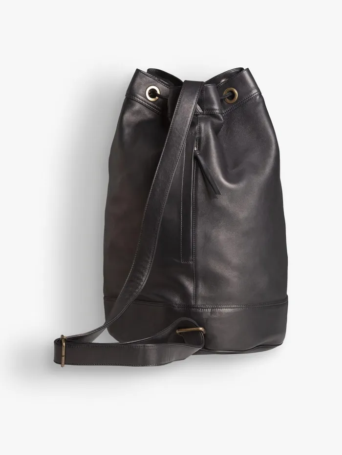 Men Agns B Bags Black Large Baluchon Bag In Lambskin Leather