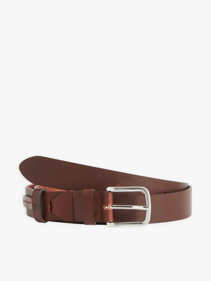 Men Agns B Belts Brown Plonge Lambskin Andr Belt