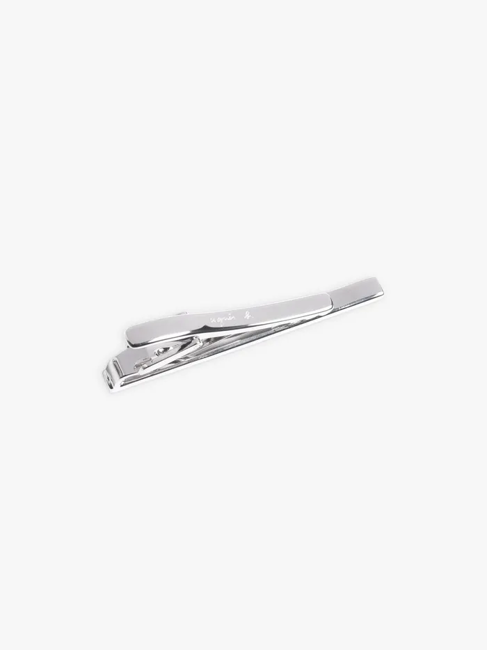 Men Agns B Jewellery and Watches Silver Tie Clip