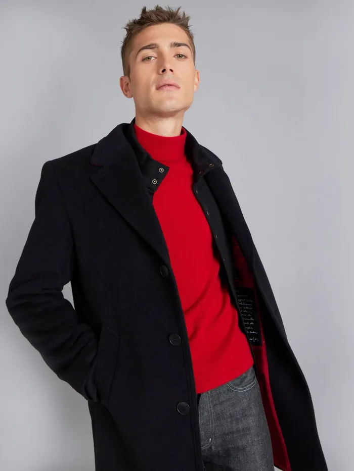 Men Agns B Jumpers Red Cashmere Paper Jumper