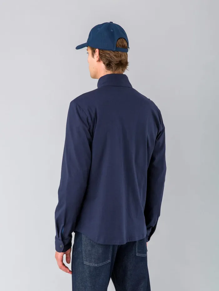 Men Agns B Shirts Blue Cotton Lazare Shirt