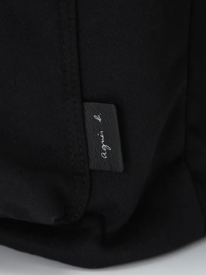 Men Agns B Shoulder Bags Black Cotton Bag