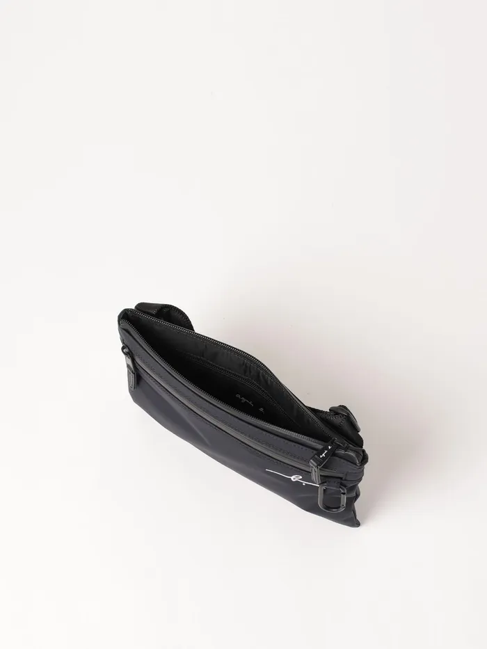 Men Agns B Shoulder Bags Black Nylon Shoulder Bag