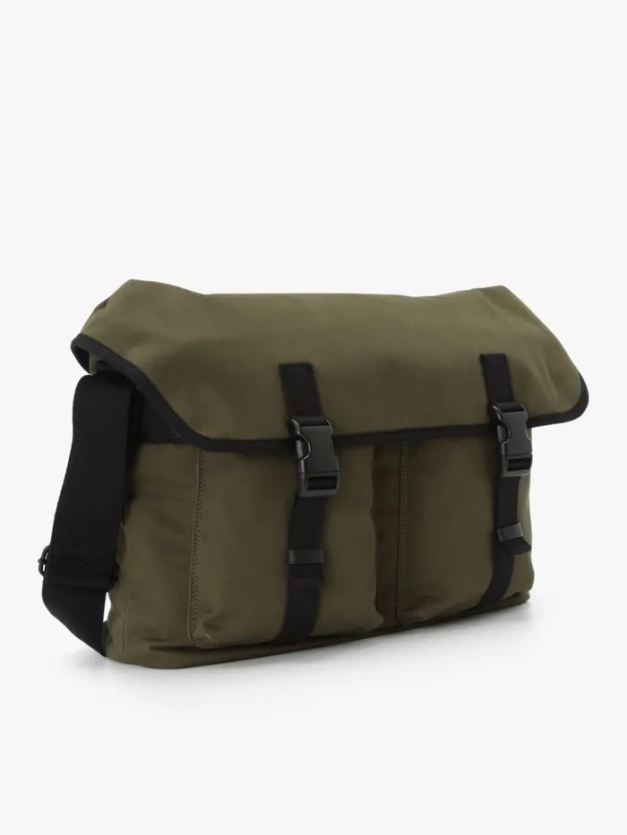 Men Agns B Shoulder Bags Green Cotton Bag