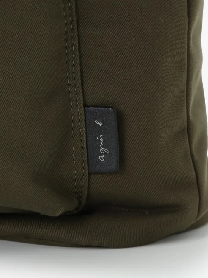 Men Agns B Shoulder Bags Green Cotton Bag
