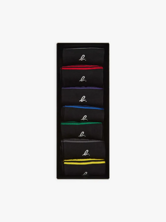 Men Agns B Socks and Underwear Pack Of Cotton Semainier Days Of The Week Socks