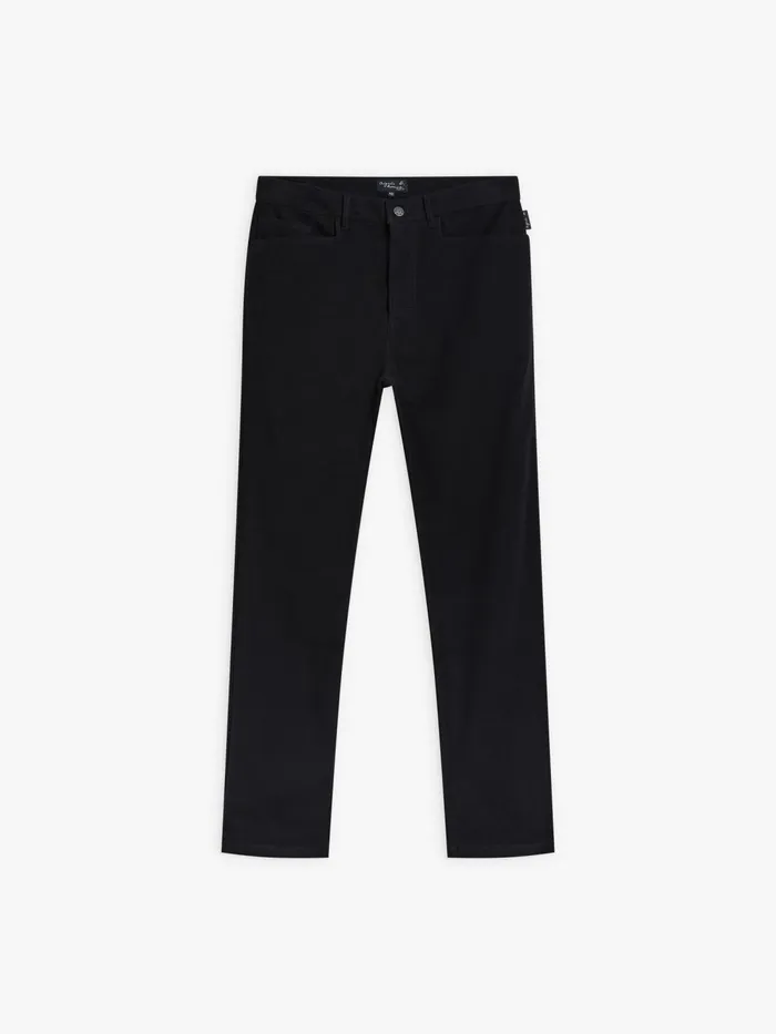 Men Agns B Suits Black Cotton Jeans