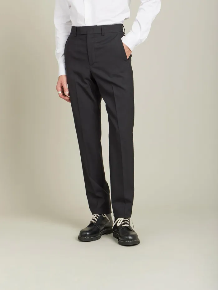 Men Agns B Suits Black Slim Lucky Pants