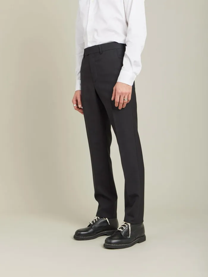 Men Agns B Suits Black Slim Lucky Pants