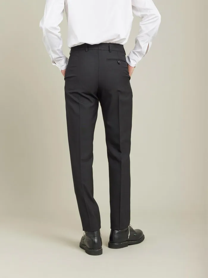 Men Agns B Suits Black Slim Lucky Pants