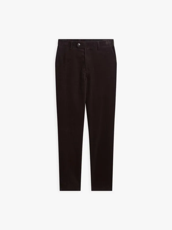 Men Agns B Suits Brown Corduroy Noamm Trousers