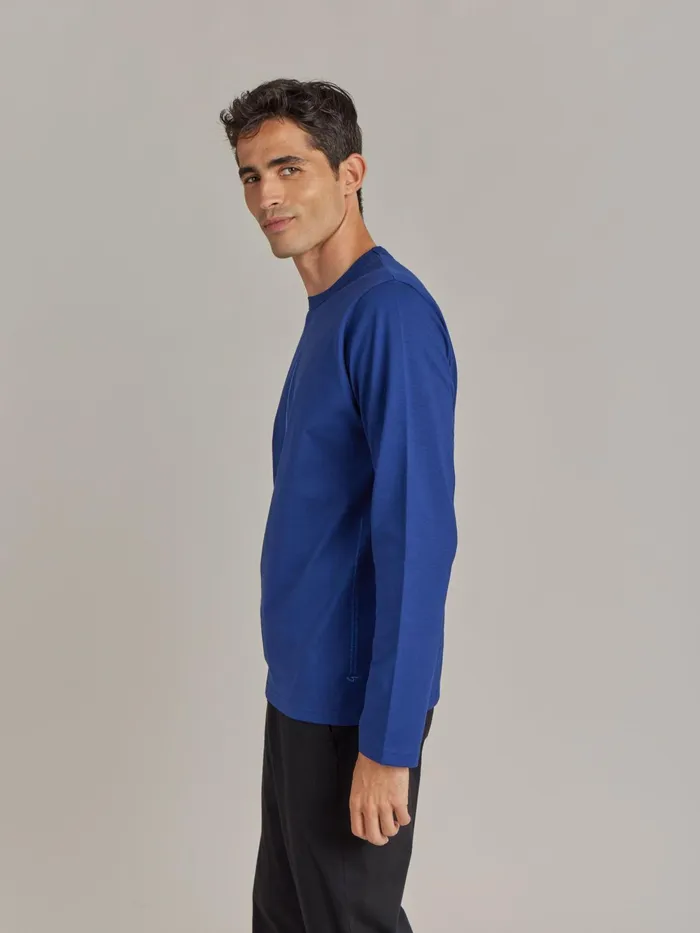 Men Agns B Tshirts and Polo Shirts Blue Cotton Jersey Screenprinted New Coulos Tshirt