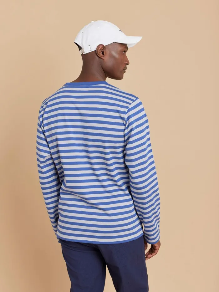Men Agns B Tshirts and Polo Shirts Cotton Jersey 1221512 Striped Coulos Tshirt
