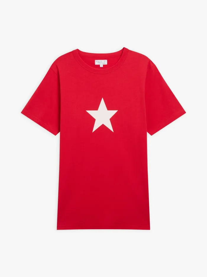 Men Agns B Tshirts and Polo Shirts Red Brando Star Tshirt