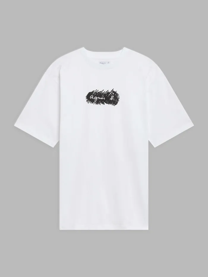 Men Agns B Tshirts and Polo Shirts White Cotton Screenprinted Christof Tshirt Men Agns B Tshirts and Polo Shirts White Cotton Screenprinted Christof Tshirt