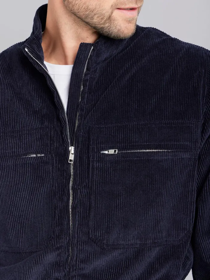 Men Agns B Trousers Blue Cotton Teo Jumpsuit