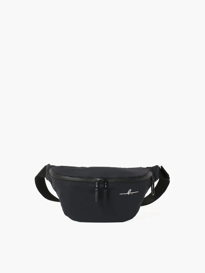 Men Agns B Waist Bags Black Nylon Bum Bag