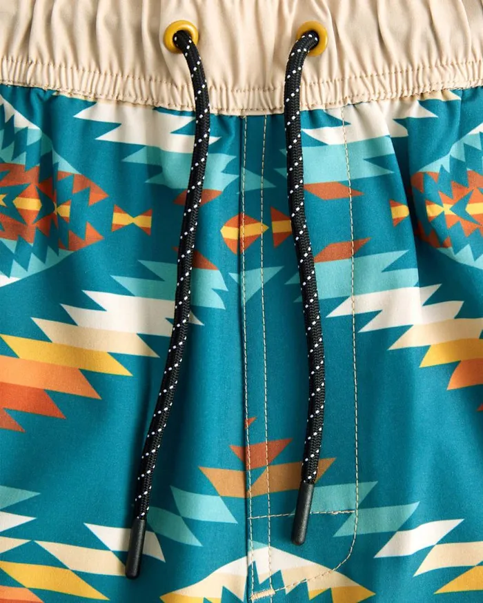 Men BIRDWELL X PENDLETON WRIGHT HYBRID BOARDSHORTS Turquoise Summerland Pendleton Pants and Shorts