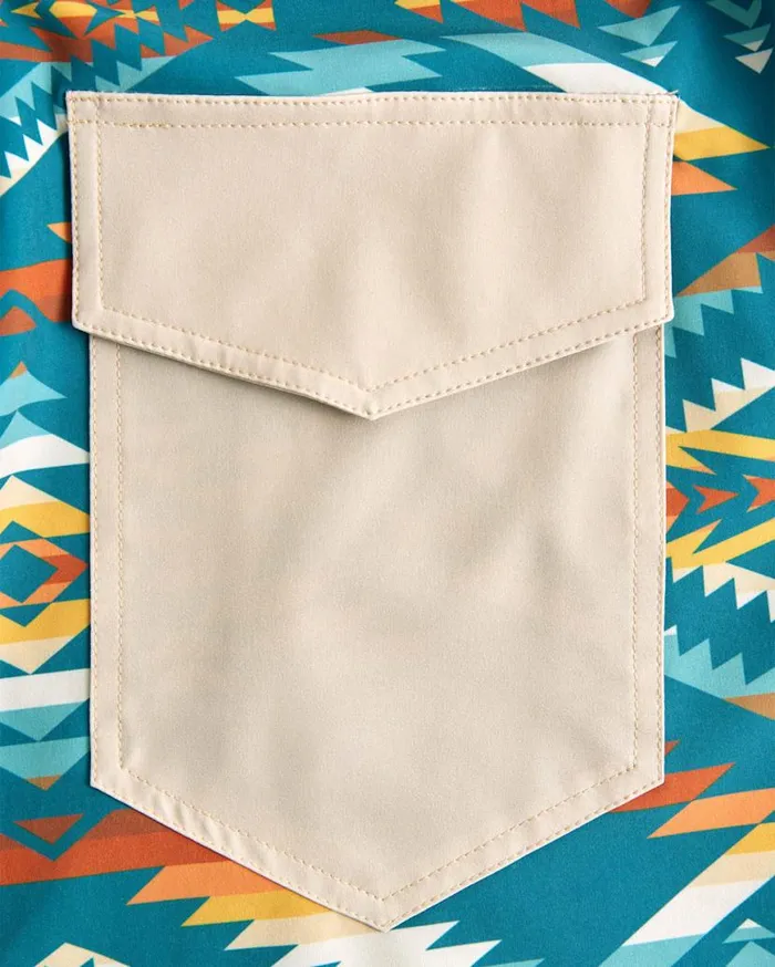 Men BIRDWELL X PENDLETON WRIGHT HYBRID BOARDSHORTS Turquoise Summerland Pendleton Pants and Shorts