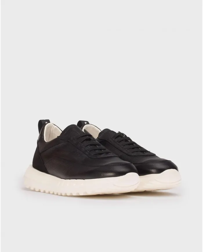 Men Black MAURO Sneakers Wonders Casual Shoes