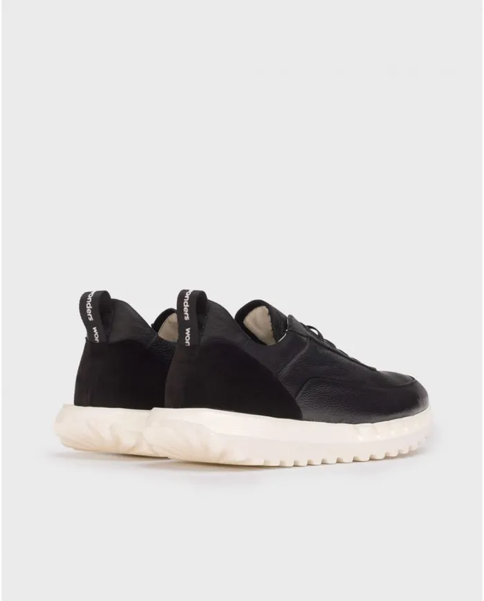 Men Black MAURO Sneakers Wonders Casual Shoes