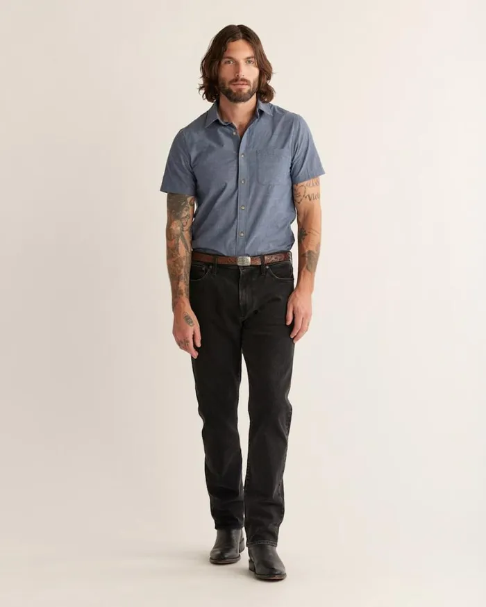 Men COLFAX DIAMOND DOBBY COTTON SHIRT Mahogany Pendleton Shirts