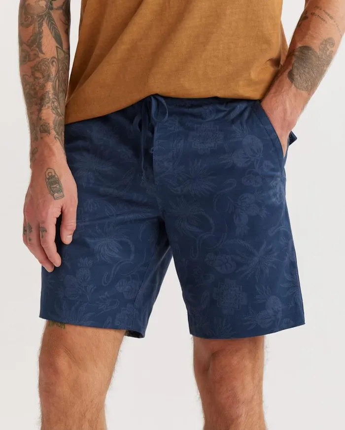 Men CRUISER SHORTS Indigo Chief Joseph Pendleton Pants and Shorts