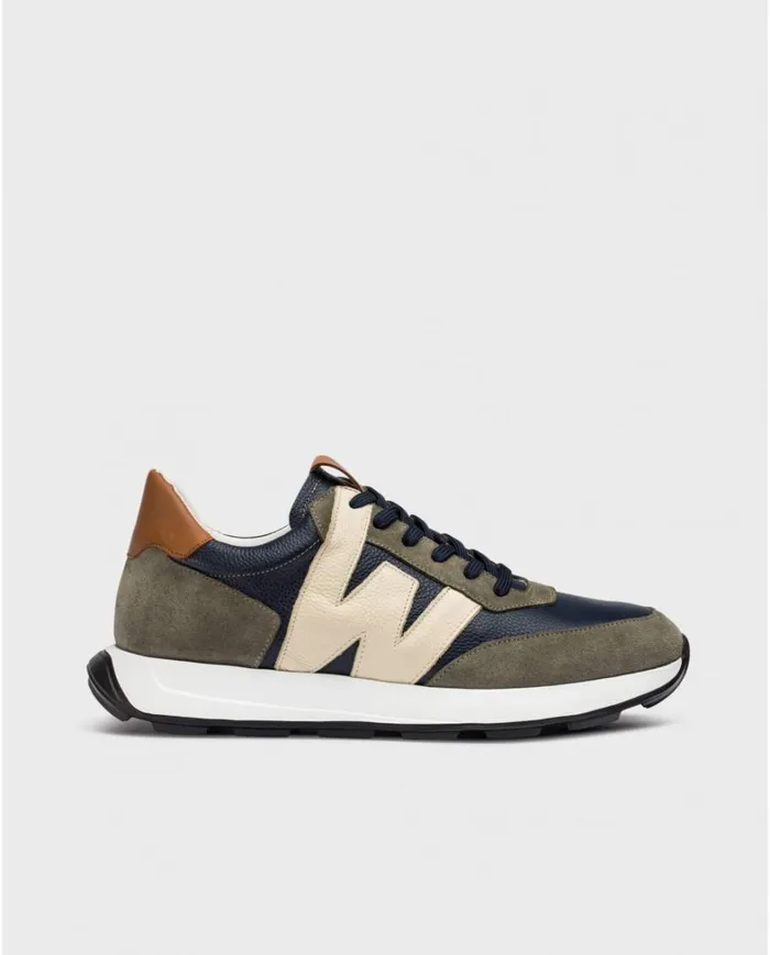 Men Dark Blue RIN Sneakers Wonders Sneakers