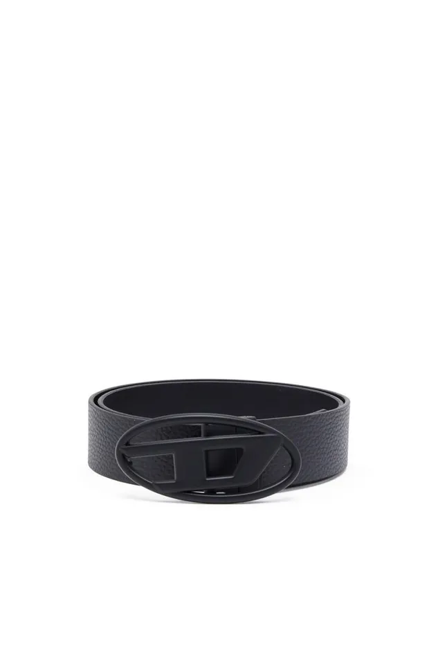 Men Diesel Belts B1DR REV II Black