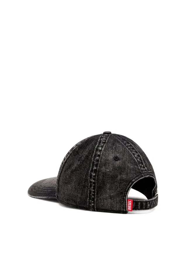Men Diesel Caps Hats and Scarves CGABLEBLACK Black