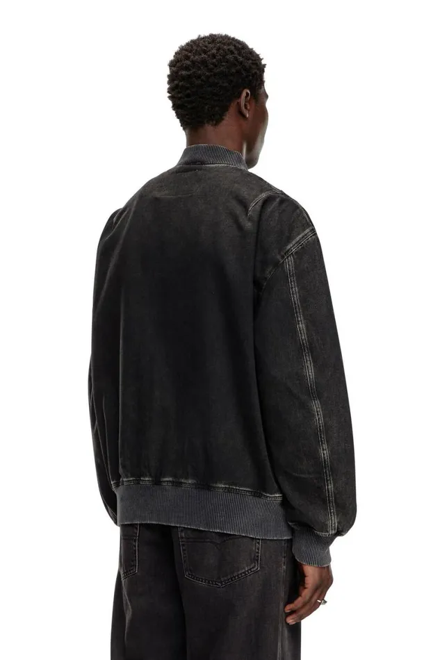 Men Diesel Jackets DVINZ Black Men Diesel Jackets DVINZ Black