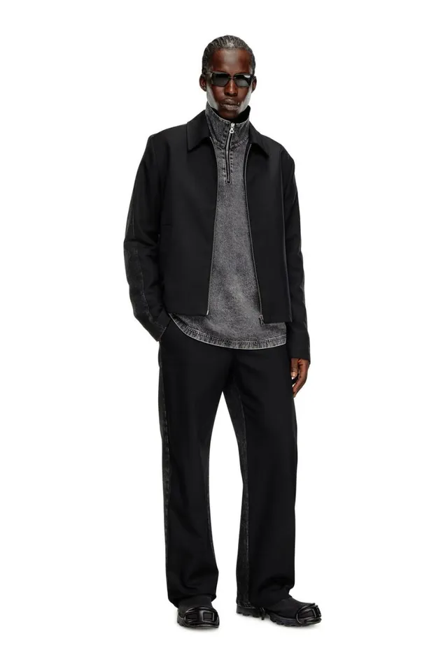 Men Diesel Jackets JRHEIN Black