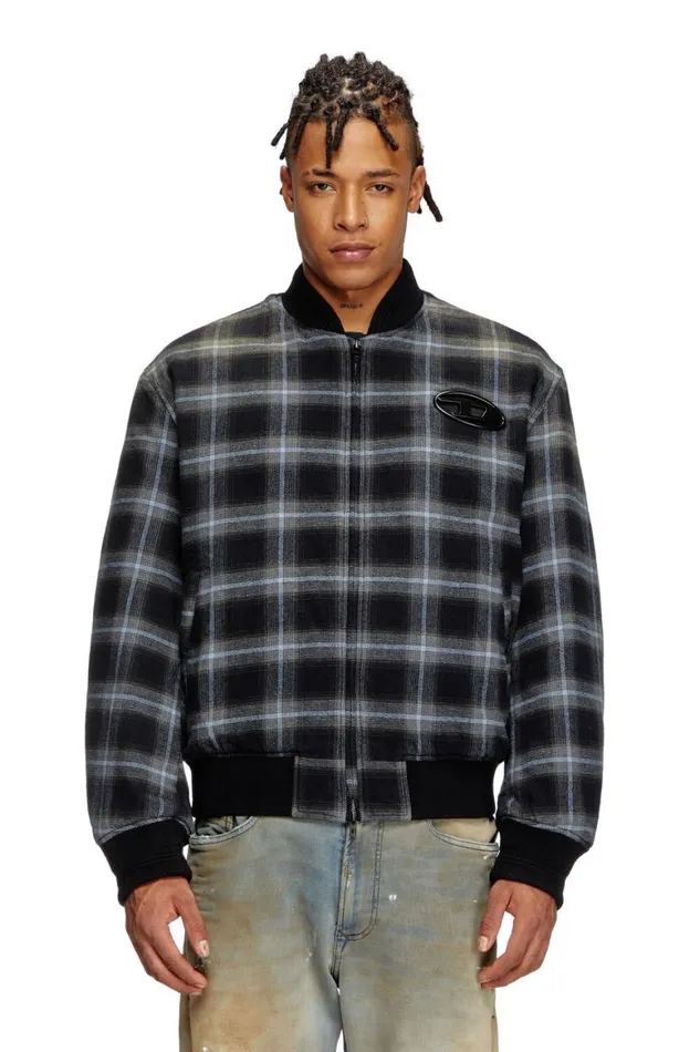 Men Diesel Jackets JSAINT Blackblue