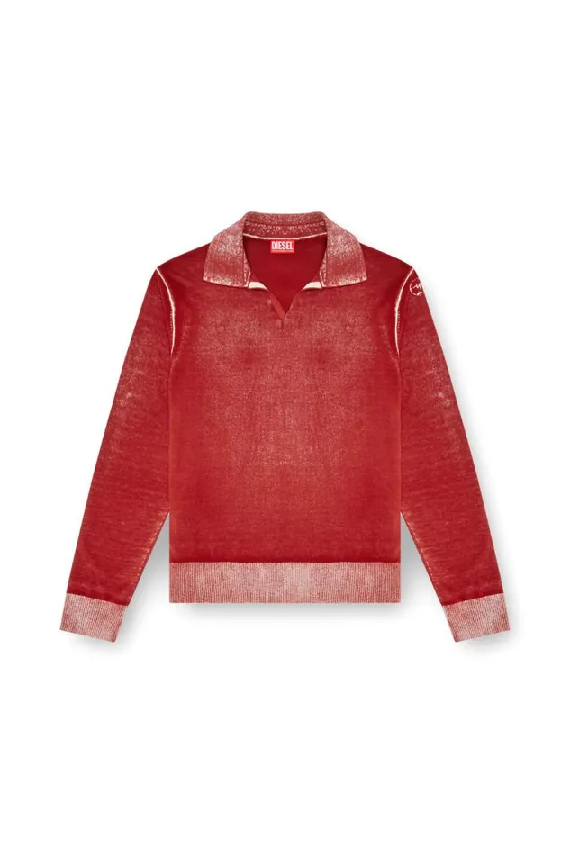 Men Diesel Knitwear KLORENZO Red Men Diesel Knitwear KLORENZO Red