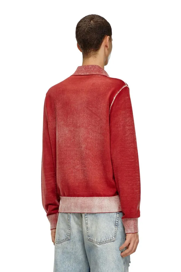 Men Diesel Knitwear KLORENZO Red Men Diesel Knitwear KLORENZO Red