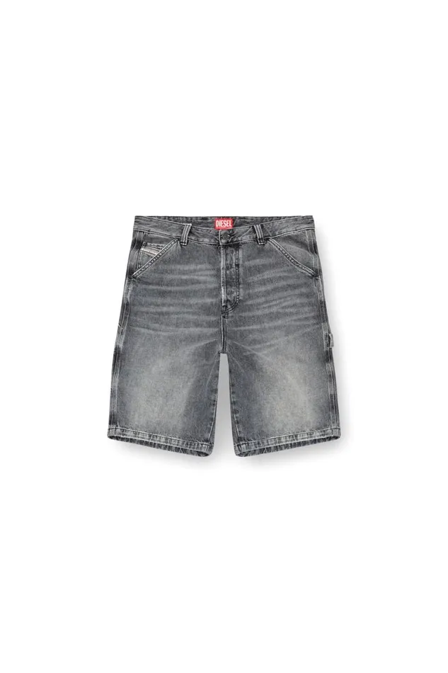 Men Diesel Pants and Shorts DLIVERYSHORT Black