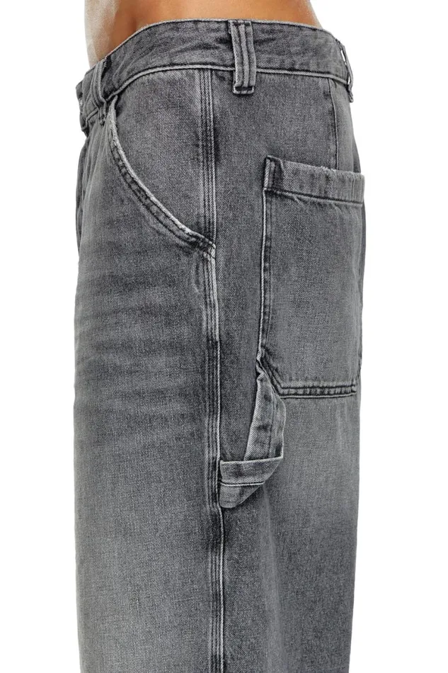 Men Diesel Pants and Shorts DLIVERYSHORT Black