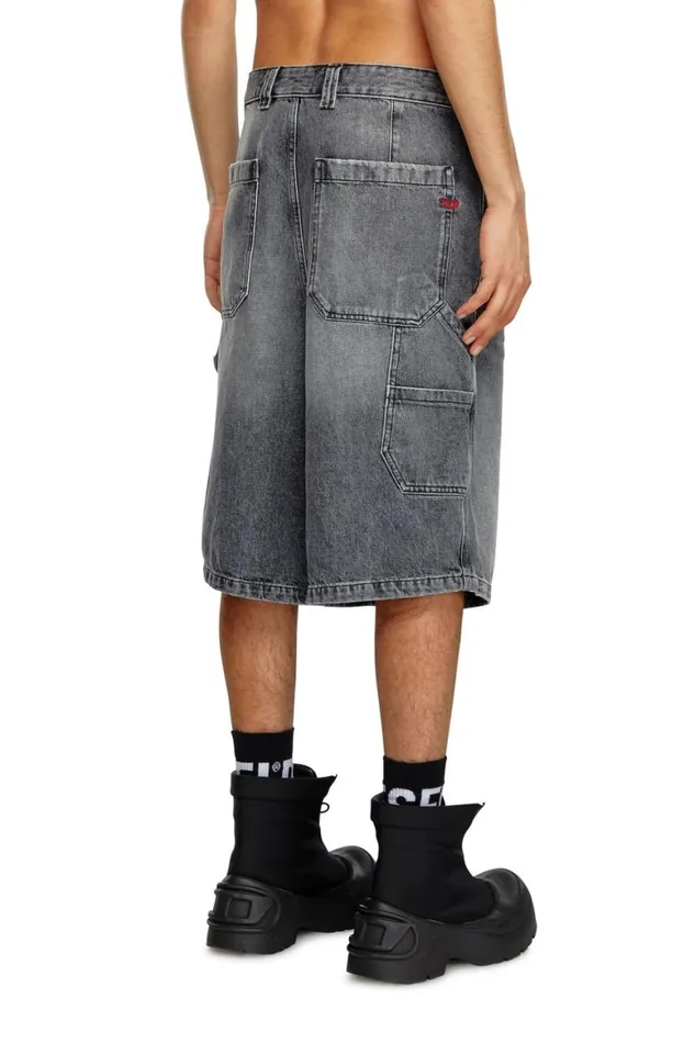 Men Diesel Pants and Shorts DLIVERYSHORT Black