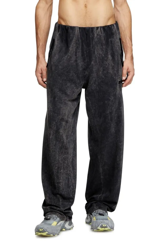Men Diesel Pants and Shorts PMARKLE Black