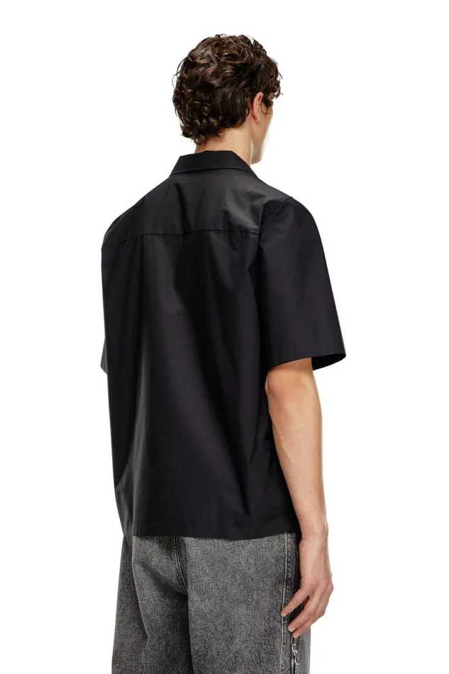 Men Diesel Shirts SMACC Black Men Diesel Shirts SMACC Black