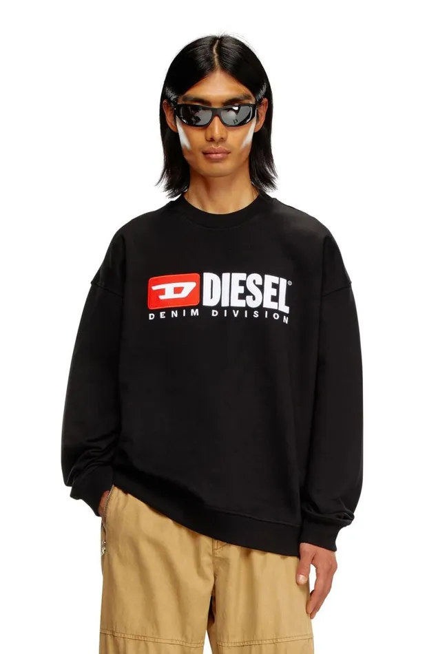 Men Diesel Sweatshirts and Hoodies SBOXTDIV Black Men Diesel Sweatshirts and Hoodies SBOXTDIV Black