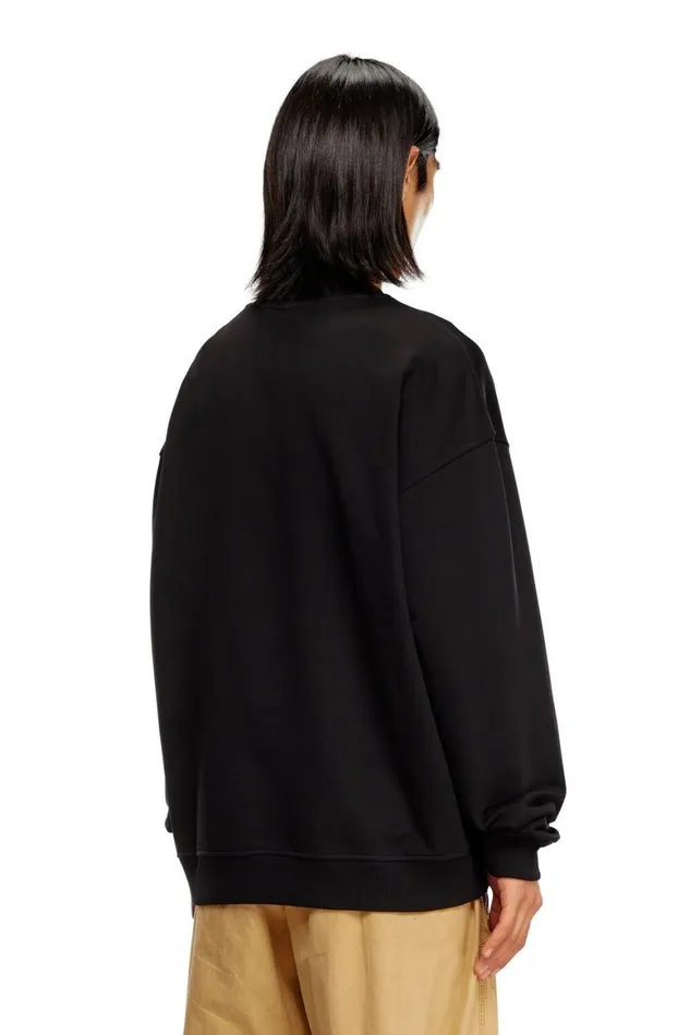 Men Diesel Sweatshirts and Hoodies SBOXTDIV Black Men Diesel Sweatshirts and Hoodies SBOXTDIV Black