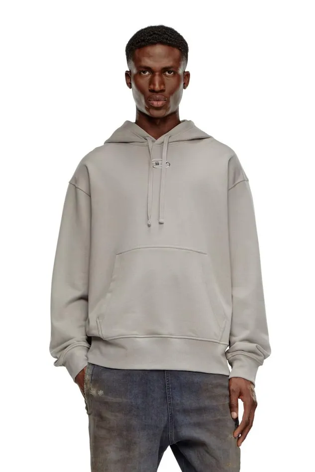 Men Diesel Sweatshirts and Hoodies SMACSHOODOD Grey Men Diesel Sweatshirts and Hoodies SMACSHOODOD Grey