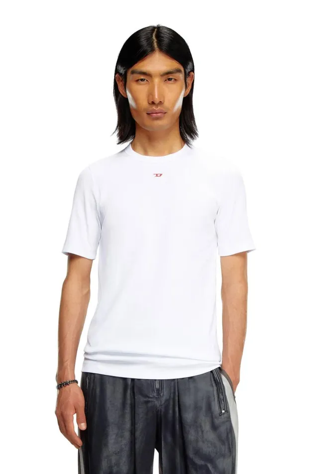 Men Diesel TShirts and Polos DRIBBERN White