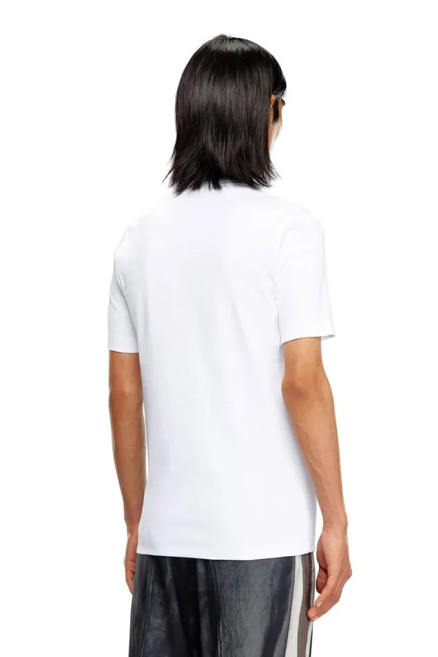 Men Diesel TShirts and Polos DRIBBERN White