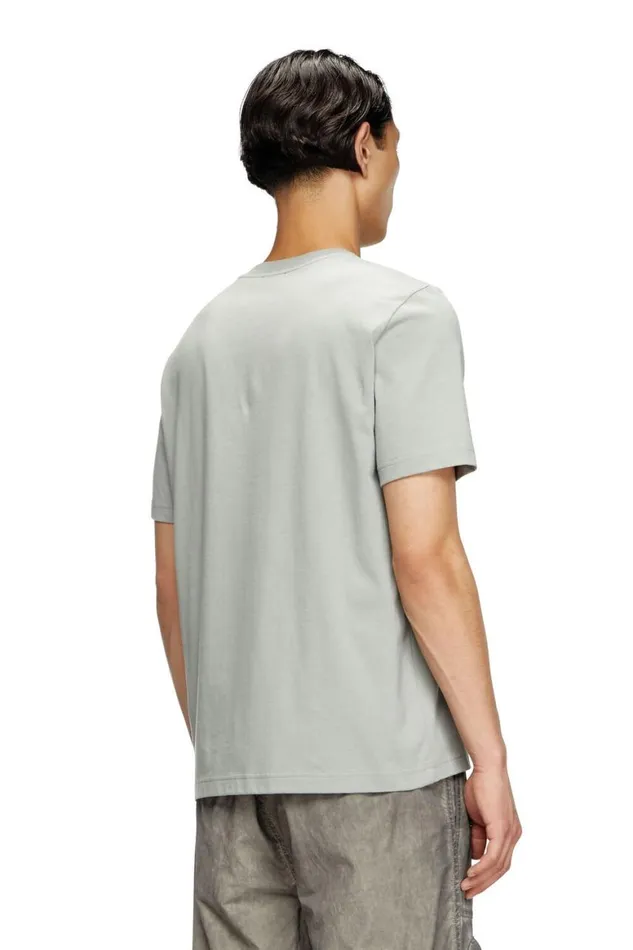 Men Diesel TShirts and Polos TADJUSTBIGOVAL Light Grey Men Diesel TShirts and Polos TADJUSTBIGOVAL Light Grey
