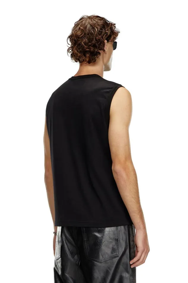 Men Diesel TShirts and Polos TBISCOOD Black Men Diesel TShirts and Polos TBISCOOD Black