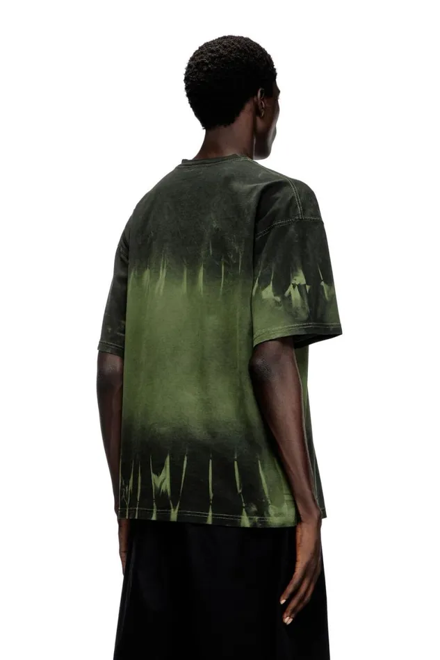 Men Diesel TShirts and Polos TBOXTR3 Dark Green